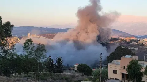 Israeli Airstrikes Target Southern Lebanese Territory