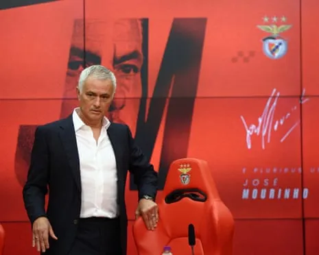 Mourinho Named as Benfica's Head Coach Until 2027