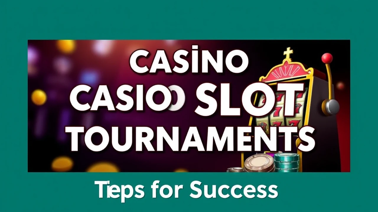 Casino Slot Tournaments: Tips for Success