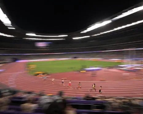International Athletics Competition: Action-Packed Evening With One-Lap Races, Half-Lap Heats Plus Additional Events