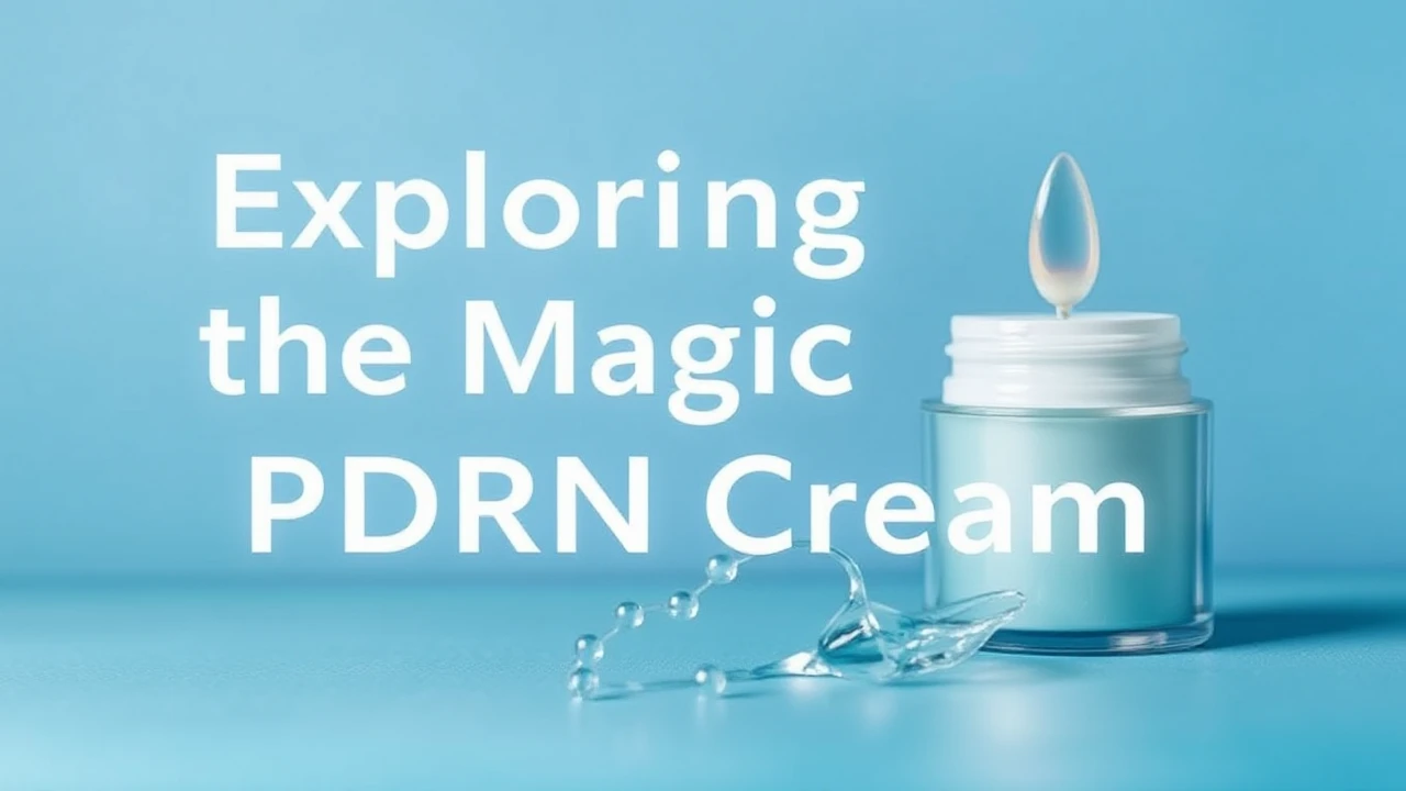 Exploring the Magic of PDRN Cream: Your Guide to Revolutionary Skincare